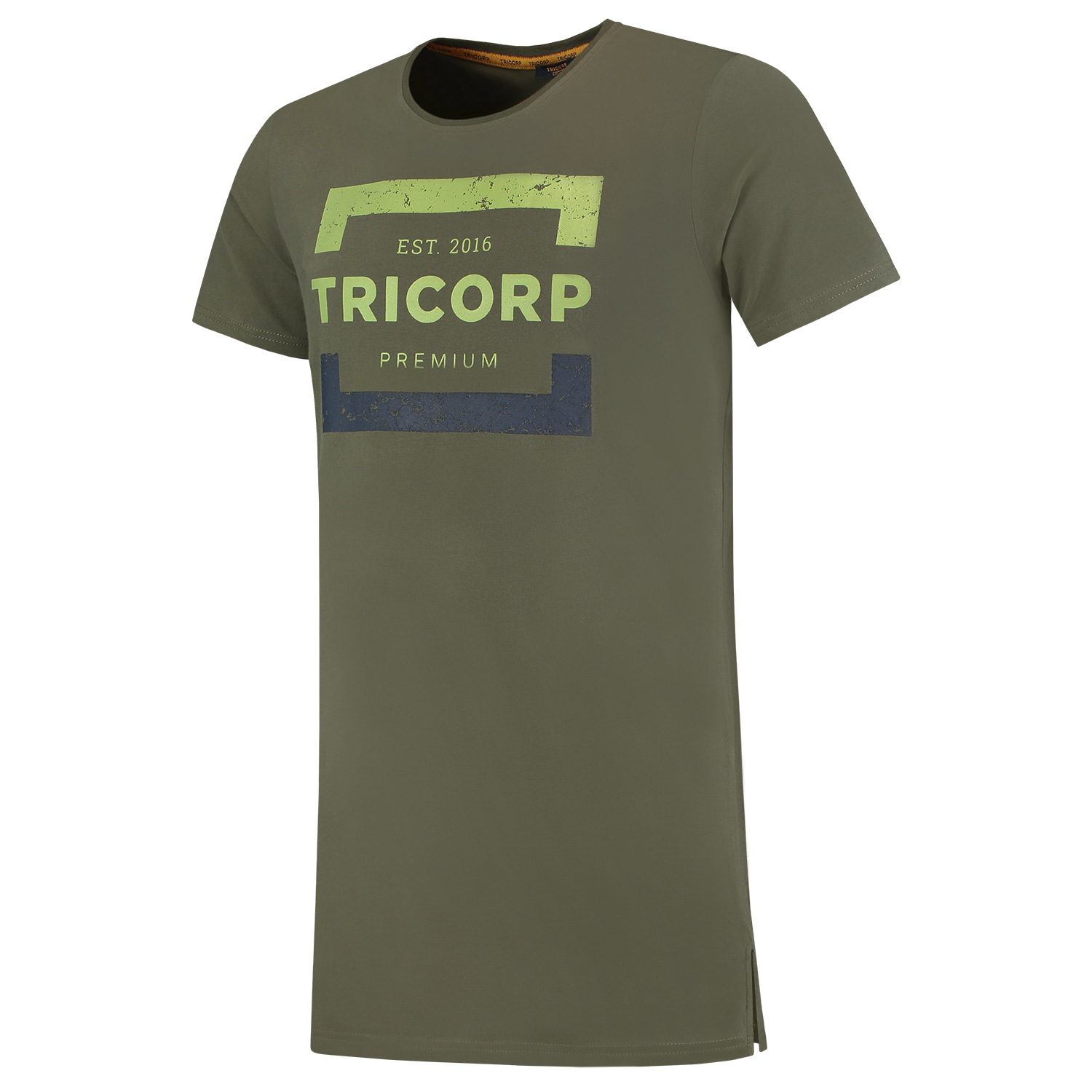 104001armyside Tricorp - T-shirt Premium Heren Lang - Afbeelding 1