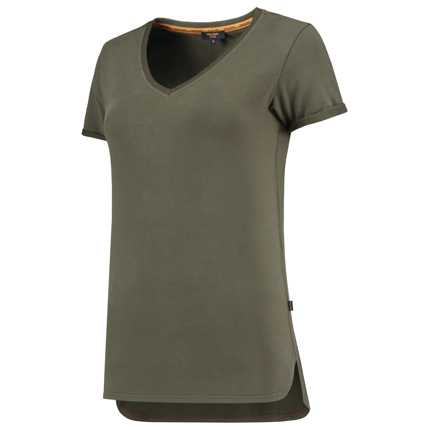 104006armyside Tricorp - T-shirt Premium V Hals Dames - Afbeelding 1