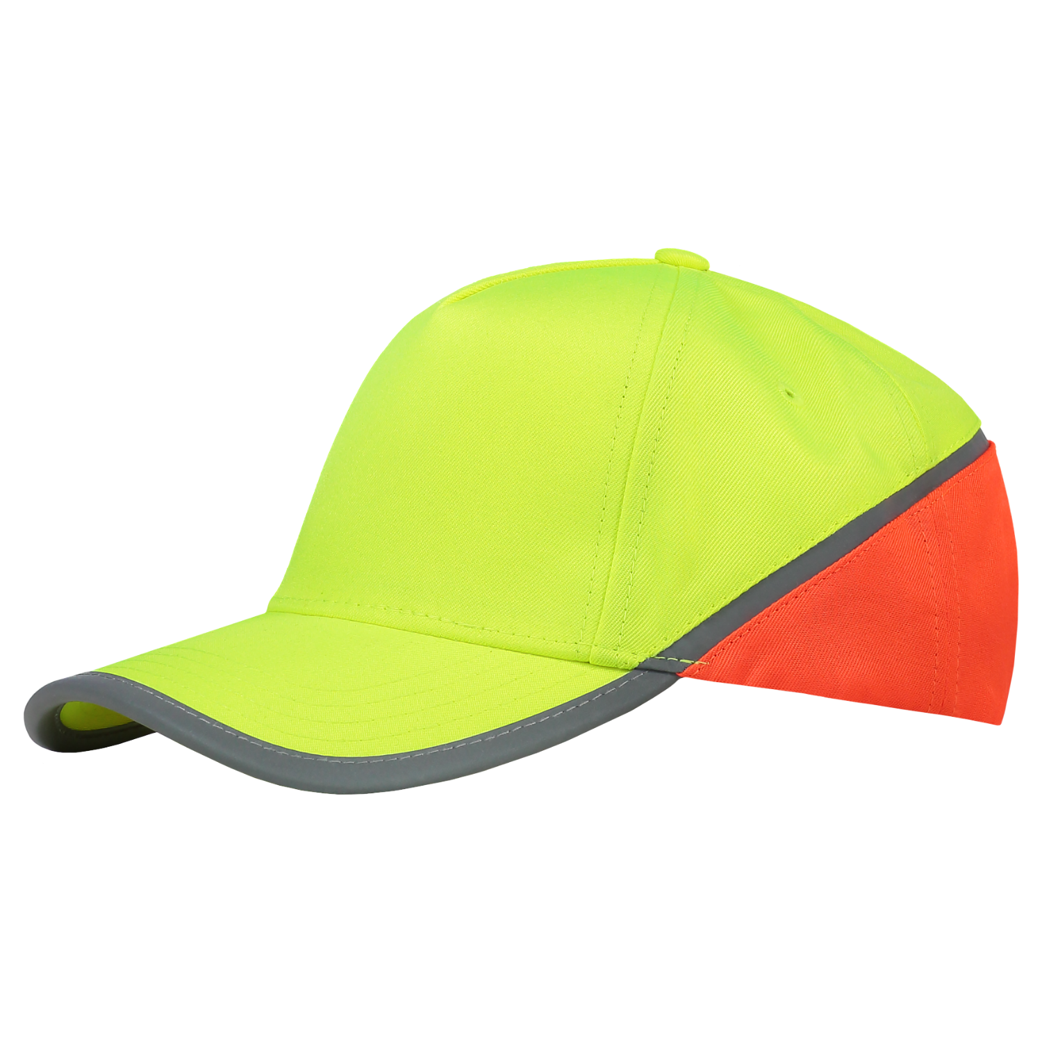 653001orangeyellowside Tricorp - Cap Verkeersregelaar - Afbeelding 1